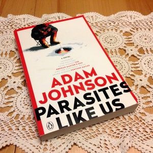 Book Sale! 3 for $10! Apocalyptic comedy -  Parasites like us , Adam Johnson